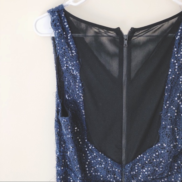 Shimmer Dress with Mesh Backing - Picture 4 of 4